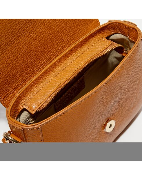 Schultertasche Thuret aus Kamelleder - 21,5x16,5x7 cm