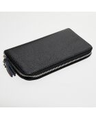 Ondine Lederhandtasche mit schwarzem Kaya-Beutel - 35x22x14 cm
