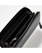 Ondine Lederhandtasche mit schwarzem Kaya-Beutel - 35x22x14 cm