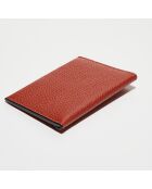 Jane leren handtas met etui Alina camel - 25x19x7 cm