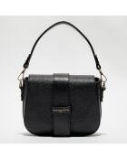 Thuret Handtasche aus schwarzem Leder - 21,5x16,5x7 cm