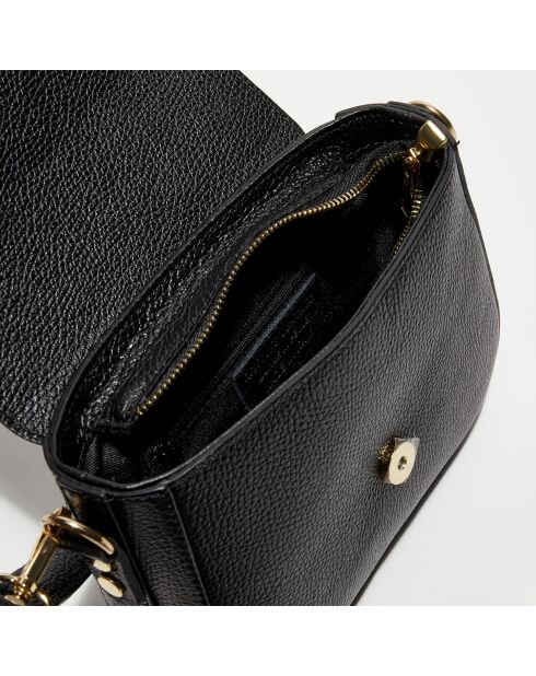 Thuret Handtasche aus schwarzem Leder - 21,5x16,5x7 cm