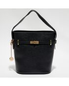 Sac seau Ayla noir - 23.5x27x16 cm