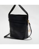 Sac seau Ayla noir - 23.5x27x16 cm