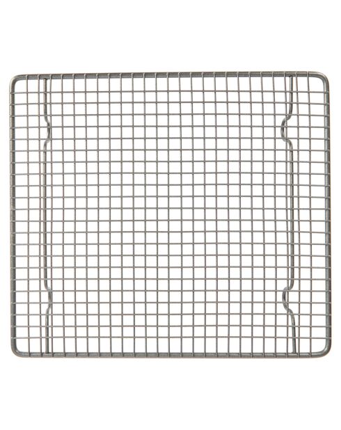 Grille de refroidissement argentée - 26x23x3 cm