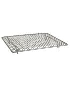 Grille de refroidissement argentée - 26x23x3 cm