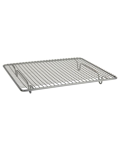Grille de refroidissement argentée - 26x23x3 cm