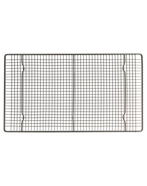 Grille de refroidissement argentée - 46x26x3 cm