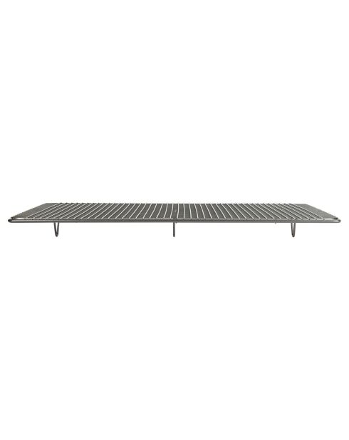 Grille de refroidissement argentée - 46x26x3 cm