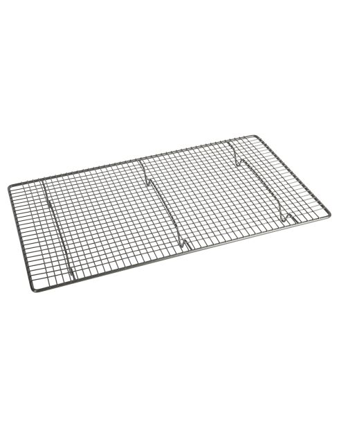 Grille de refroidissement argentée - 46x26x3 cm