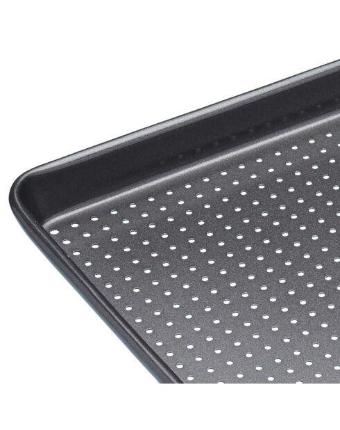 Plaque de cuisson noir - 27x39x2 cm