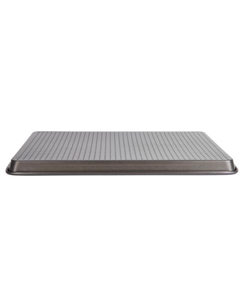 Plaque de cuisson noir - 27x39x2 cm