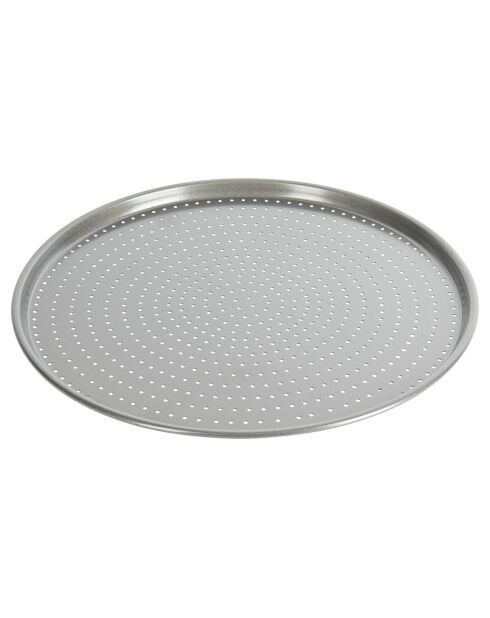 Plaque À Pizza noire - D.32 cm
