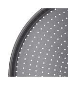 Plaque À Pizza noire - D.32 cm