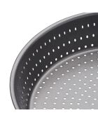 Plat À Tarte Profond noir - D.23 cm