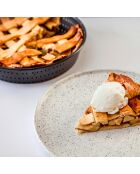 Plat À Tarte Profond noir - D.23 cm