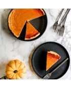 Plat À Tarte Profond noir - D.23 cm