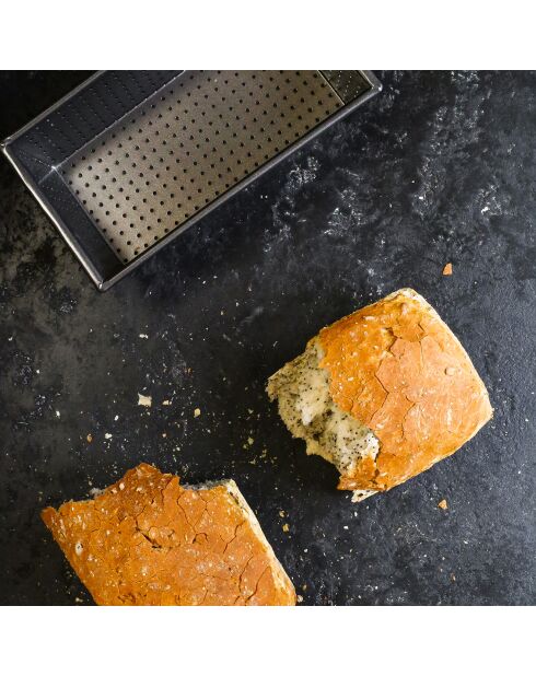 Moule à Pain noir - 21x11x7 cm