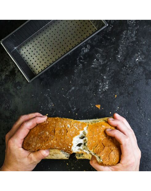 Moule à Pain noir - 21x11x7 cm