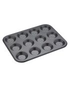 Plat À Tarte Perforé noir - 31.5x24x1.3 cm