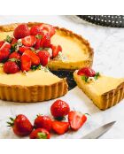 Moule à quiche perforé noir - D.18 cm