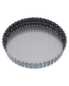 Moule à quiche perforé noir - D.20 cm