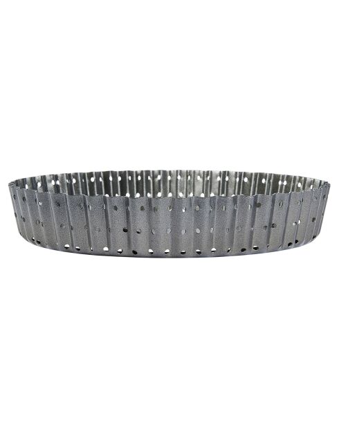 Moule à quiche perforé noir - D.20 cm