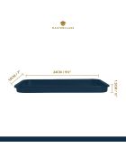 Plat de cuisson noir - 18x18.5x1.5 cm