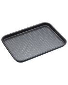 Plat de cuisson noir - 18x18.5x1.5 cm