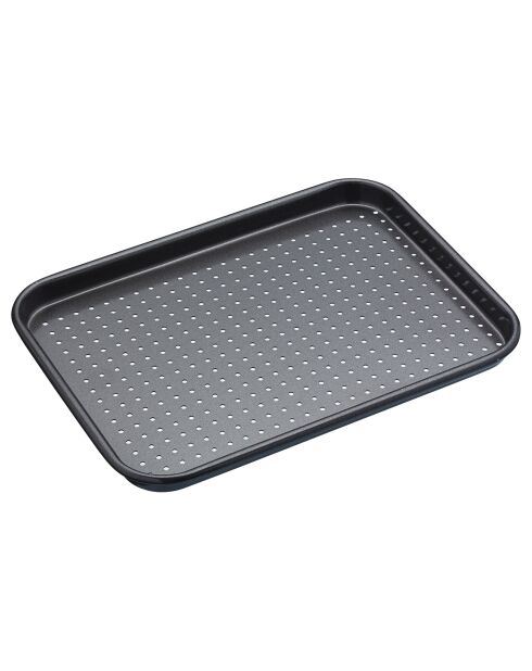 Plat de cuisson noir - 18x18.5x1.5 cm