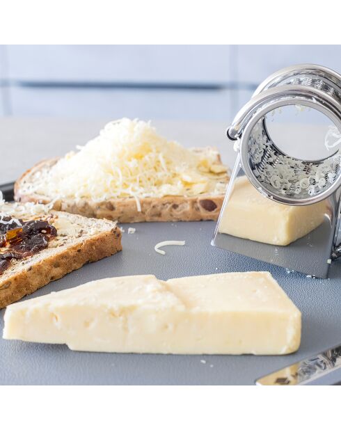 Râpe à Fromage Rotative argentée