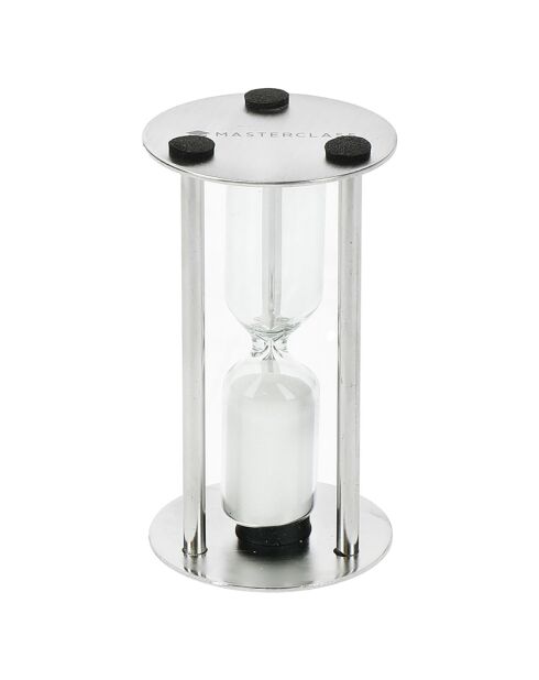 Minuteur transparent - 4.5x4.5x8.1 cm