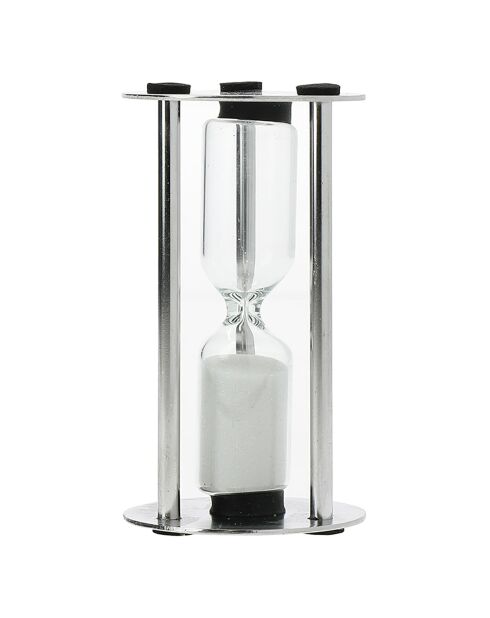 Minuteur transparent - 4.5x4.5x8.1 cm