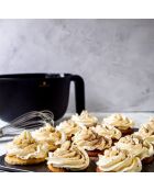 Moule à 12 muffins gris - 35x27x3 cm