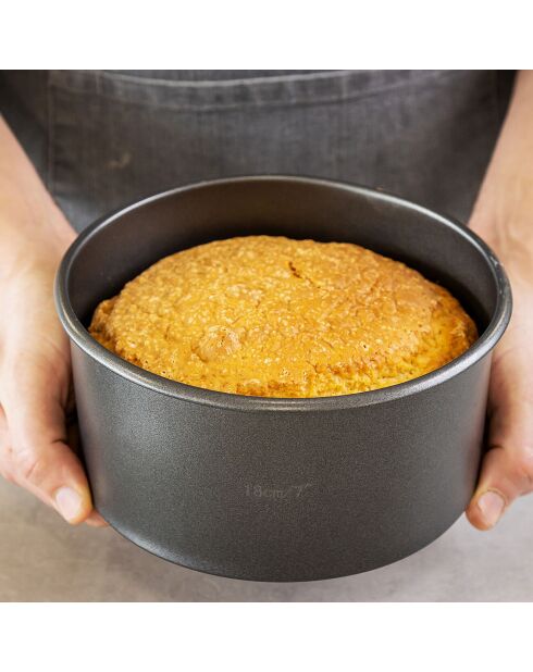 Moule À Gâteaux à fond amovible gris - D.20 cm