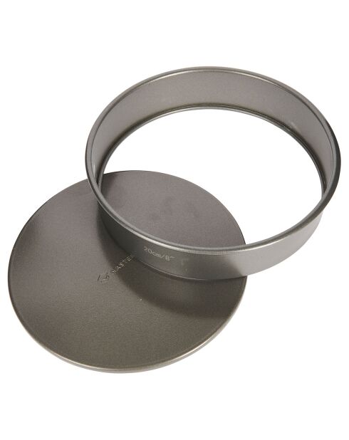Moule à gateau gris - 22x21.5x4.5 cm