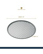 Plaque À Pizza grise - 32x32x1 cm