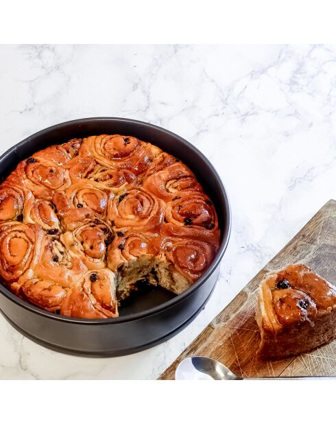 Moule rond gris - D.21 cm