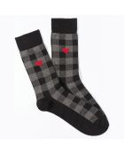 Chaussettes dépareillées noires
