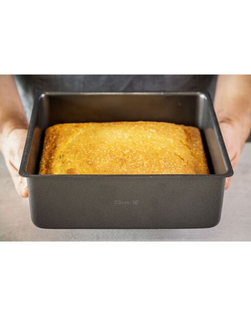 Moule à Gâteau à Fond Amovible gris - 26.8x26.8x8.1 cm