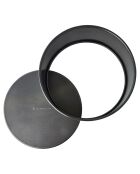 Moule à gâteau rond antiadhésif gris - D.27 cm
