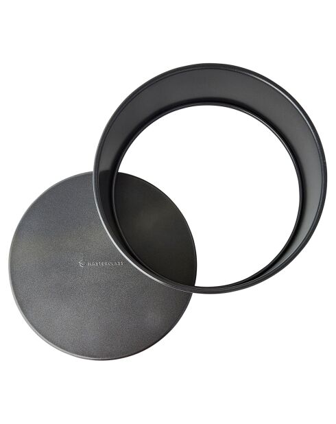 Moule à gâteau rond antiadhésif gris - D.27 cm
