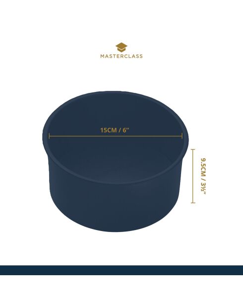 Moule à gâteau gris - D.16 cm