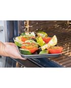 Plateau de cuisson gris - 24x18x1.5 cm