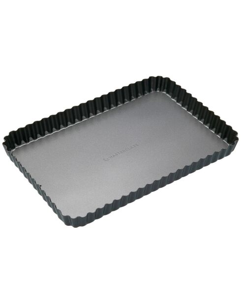 Moule à Tarte Rectangulaire gris - 31.5x22x3 cm