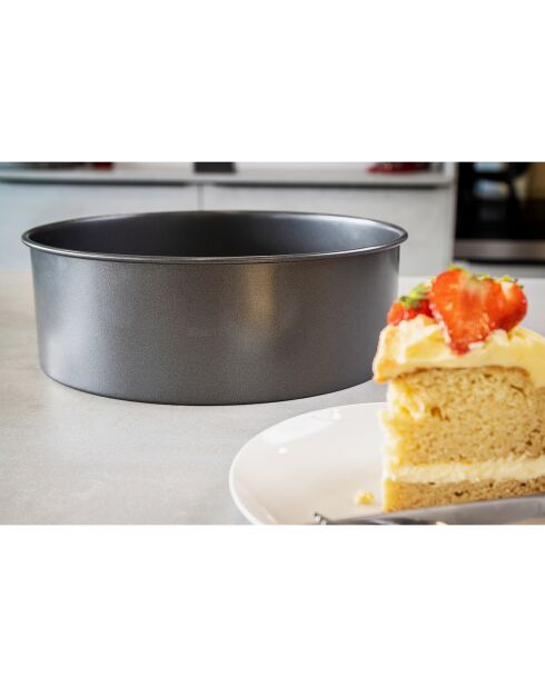 Moule à Gâteau Profond gris - D.32 cm
