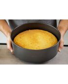 Moule à Gâteau Profond gris - D.32 cm