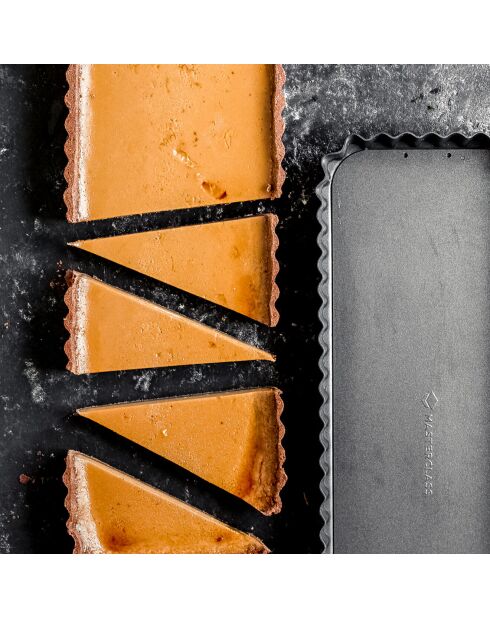 Moule Rectangulaire noir - 36x13x3 cm
