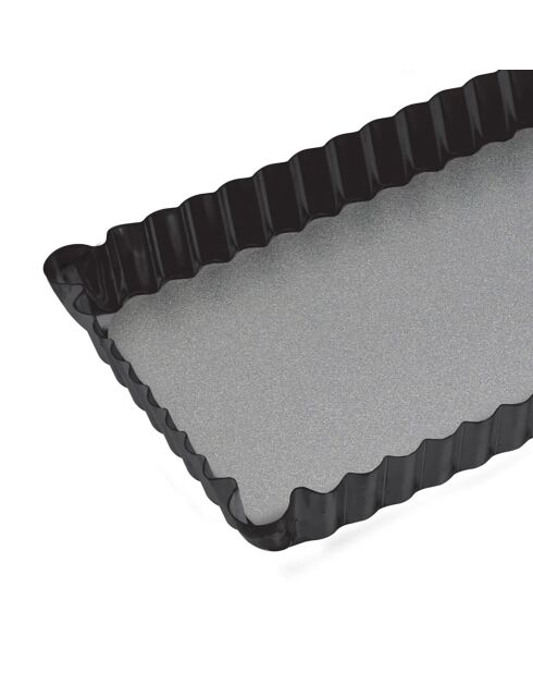 Moule Rectangulaire noir - 36x13x3 cm