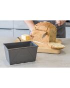 Moule à Pain Antiadhésive noir - 21x13x12 cm